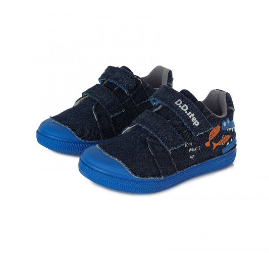 D.D.step CANVAS tamsiai mėlyni batai 25-30 d. C049494M