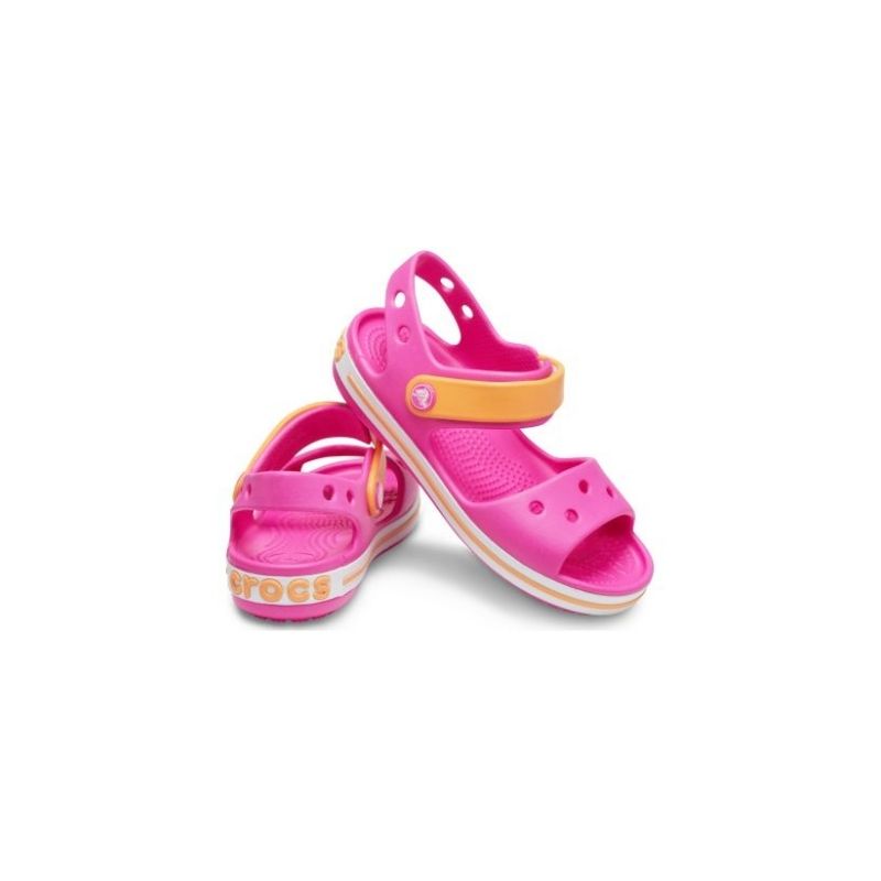 Crocs™ Crocband basutės mergaitėms rožinės/oranžinės 21-35d.