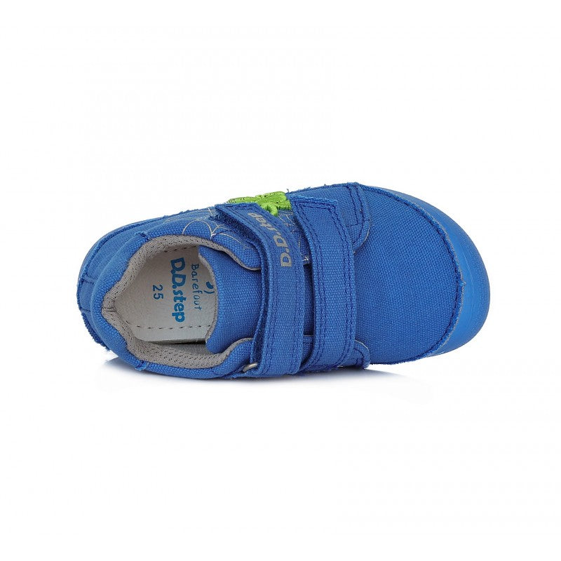 D.D.step BAREFOOT CANVAS mėlyni batai 31-36 d. C063246AL