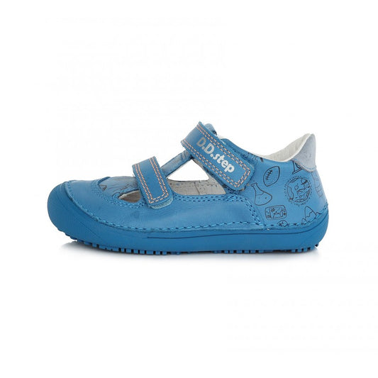 D.D.step BAREFOOT mėlyni batai 31-36 d. H063-314AL