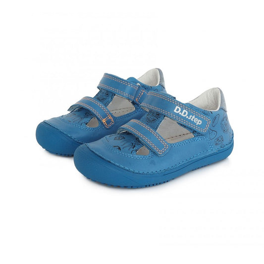D.D.step BAREFOOT mėlyni batai 31-36 d. H063-314AL
