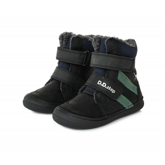 D.D.step juodi batai su pašiltinimu 32-37 d. W078-382L