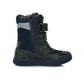 D.D.step mėlyni LED batai su  vilna 25-30 d. W068-346AM-WOOL