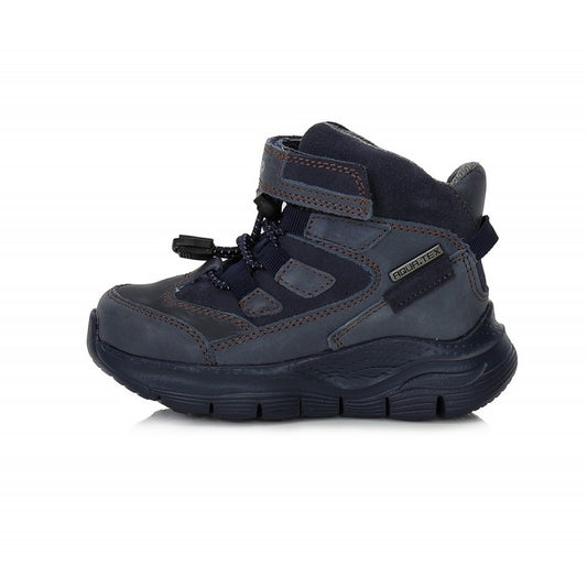 D.D.step tamsiai mėlyni vandeniui atsparūs batai  AQUA - TEX 24-29d. F651-342AM