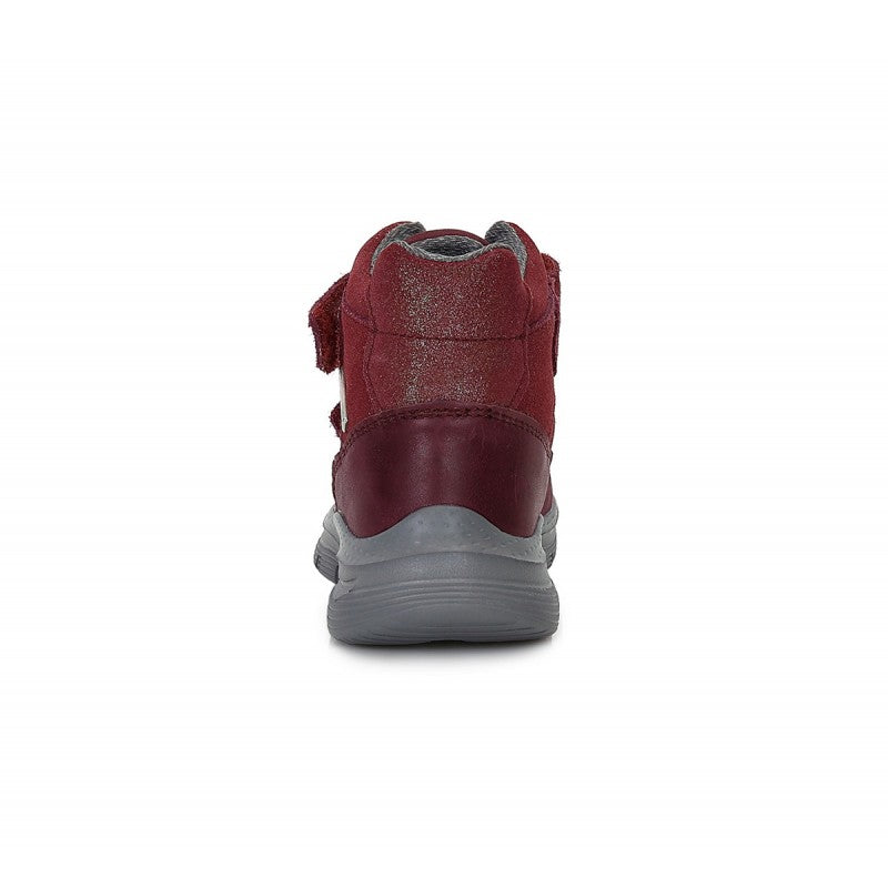 D.D.step raudoni vandeniui atsparūs batai su AQUA-TEX 30-35 d. F651-376CL